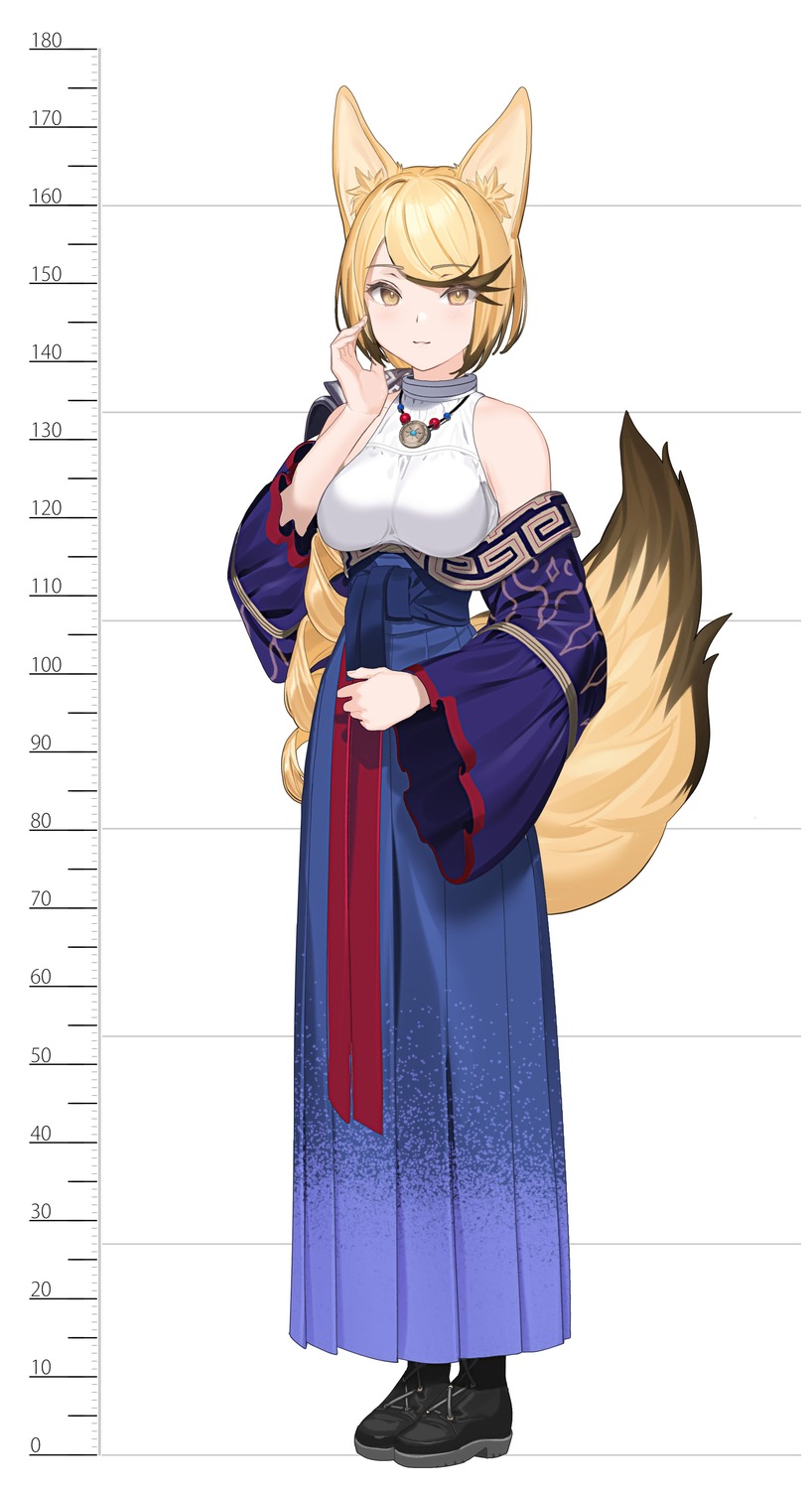 animal_ears, japanese_clothes, kitsune, koyoi_mitsuki, tail