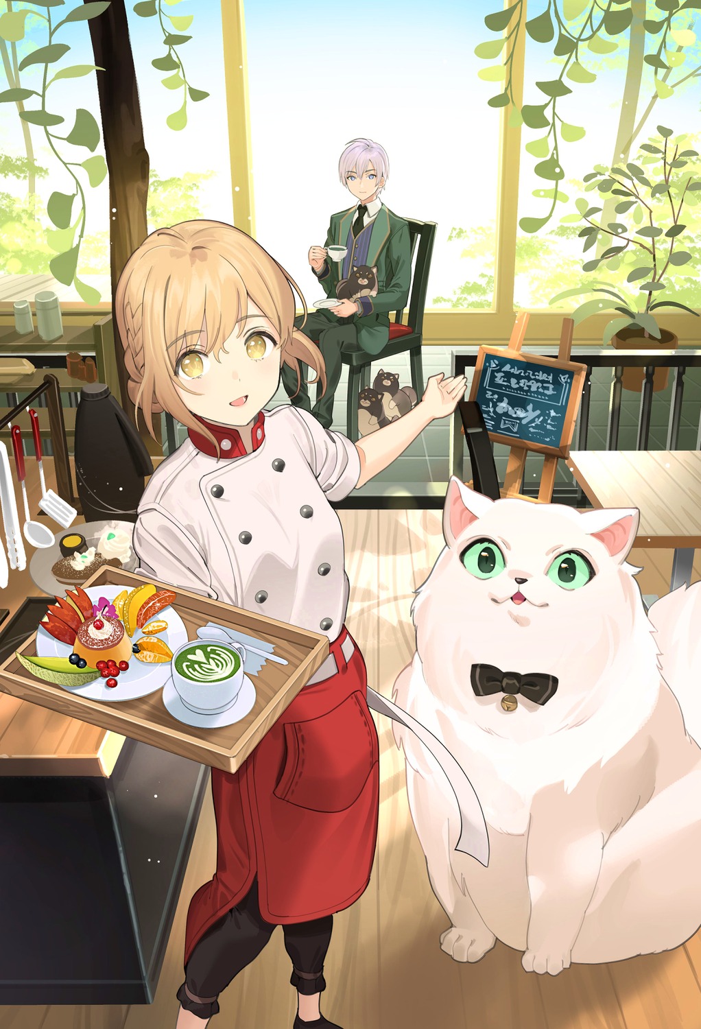 business_suit, koyoi_mitsuki, neko, uniform