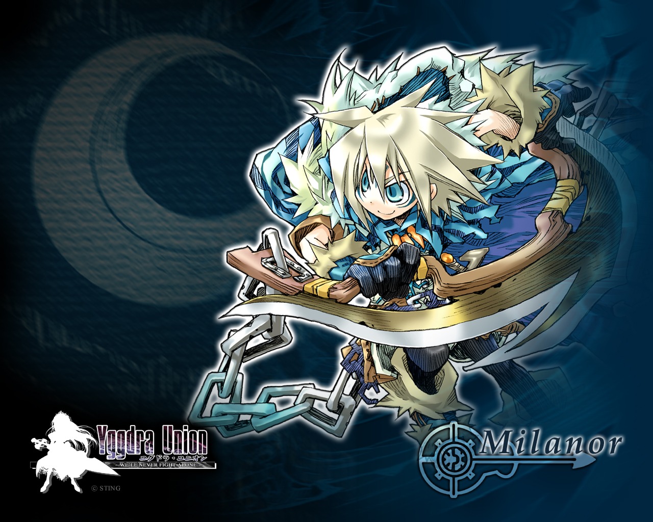 kiyuduki_satoko, milanor, wallpaper, yggdra_union