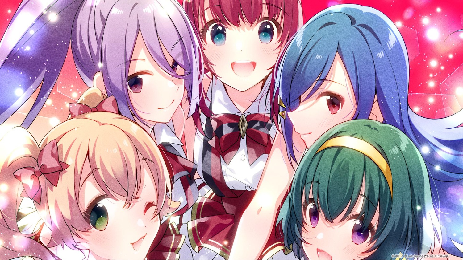 ashley_(lapis_re:lights), lapis_re:lights, lavie_(lapis_re:lights), lynette_(lapis_re:lights), rosetta_(lapis_re:lights), tiara_(lapis_re:lights), u35, uniform