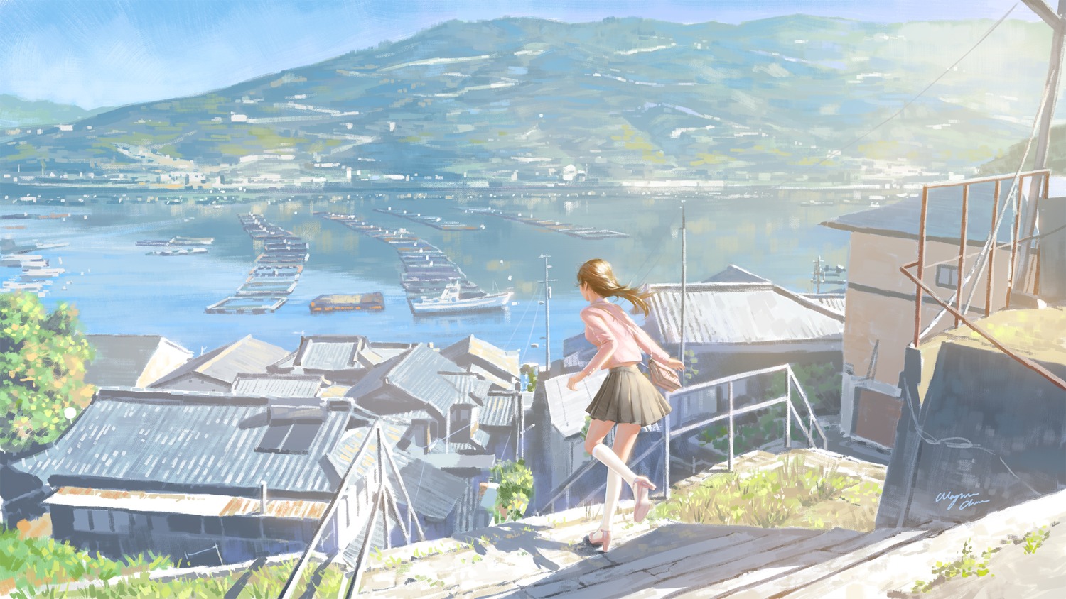 heels, landscape, wallpaper, wayne_chan