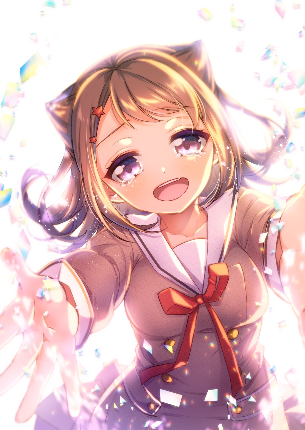 bang_dream!, seifuku, toyama_kasumi, tsurugi_hikaru