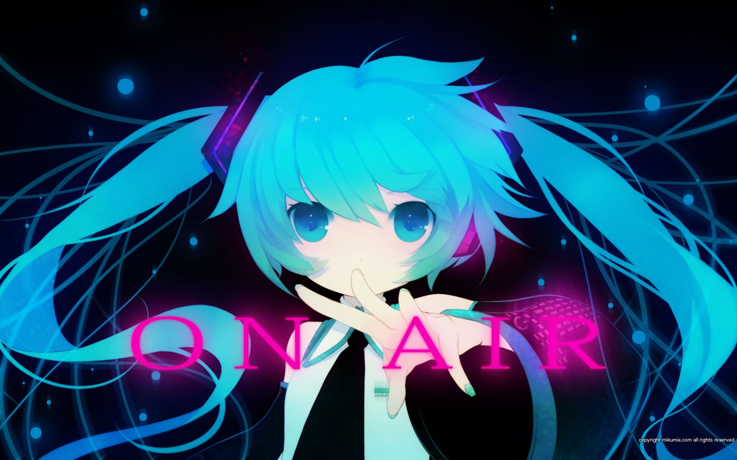 hatsune_miku, putidevil, vocaloid, wallpaper