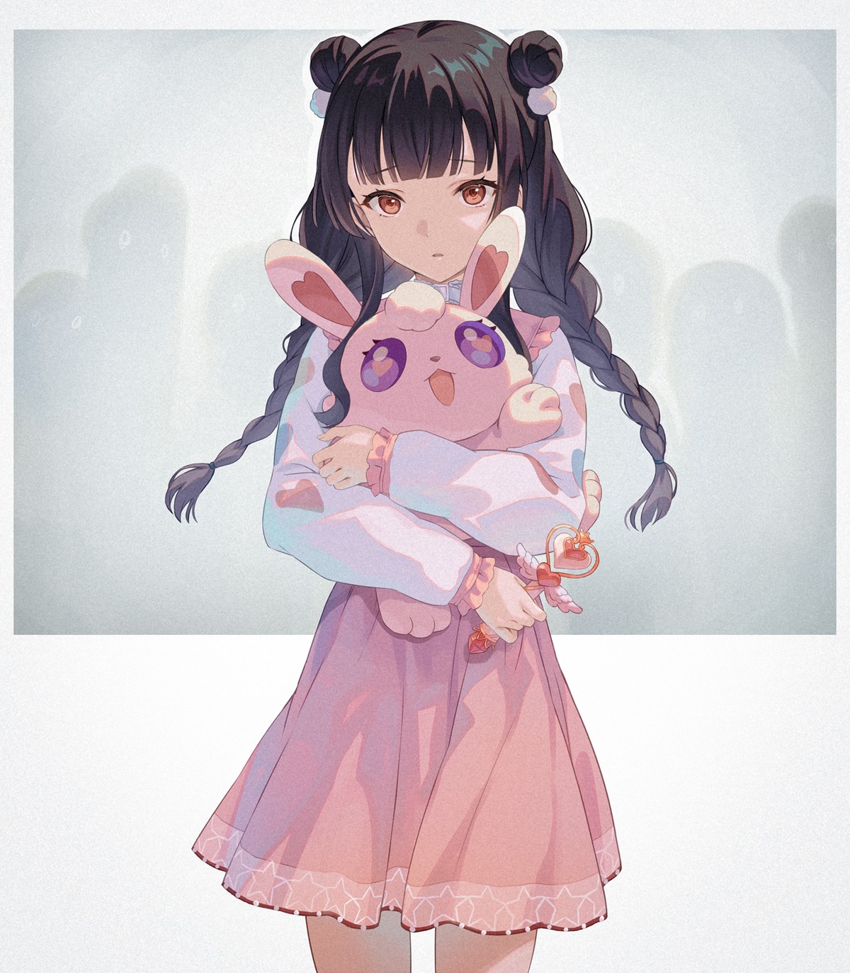 mayuzumi_fuyuko, ponchan_ponc, the_idolm@ster, the_idolm@ster_shiny_colors