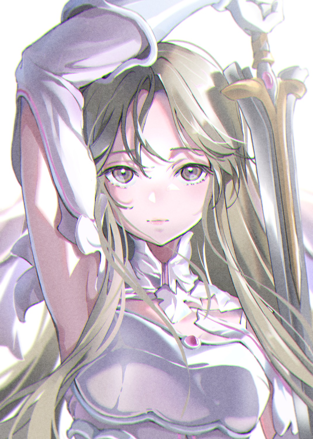 armor, asuna_(sword_art_online), natsume_hinako, sword, sword_art_online