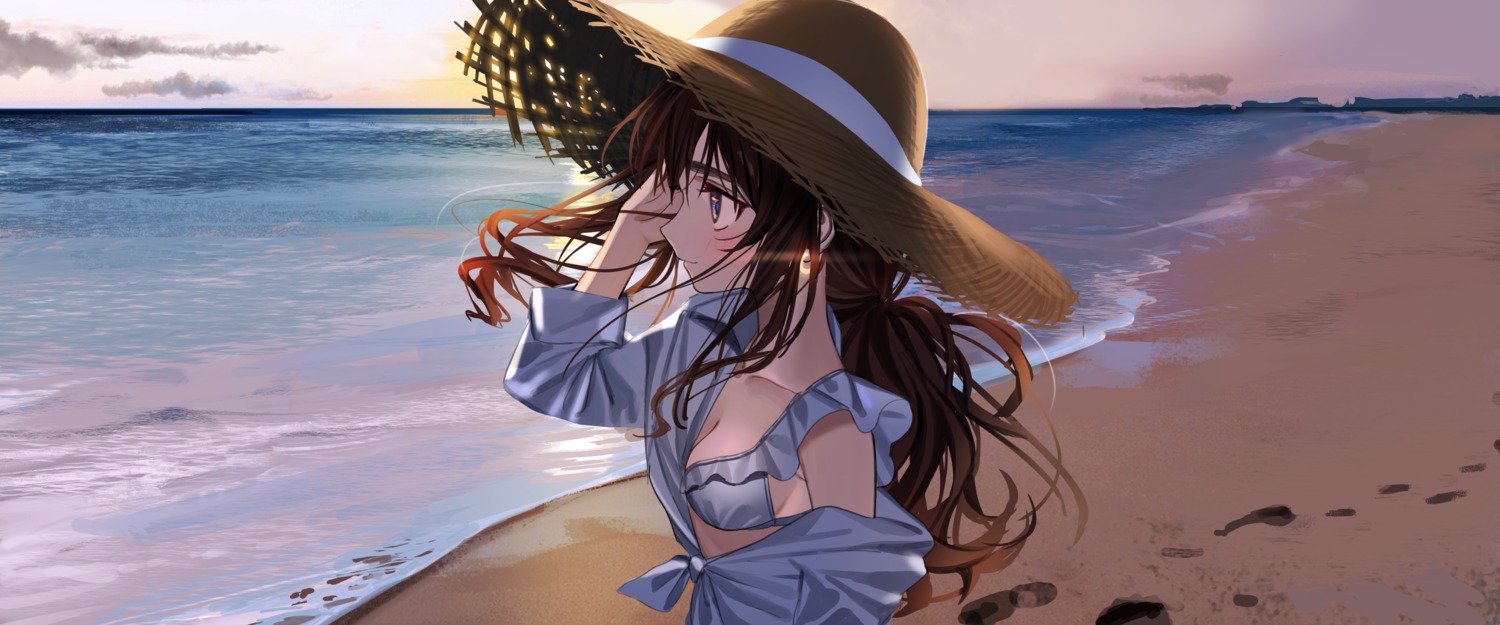 cleavage, dress, luicent, summer_dress