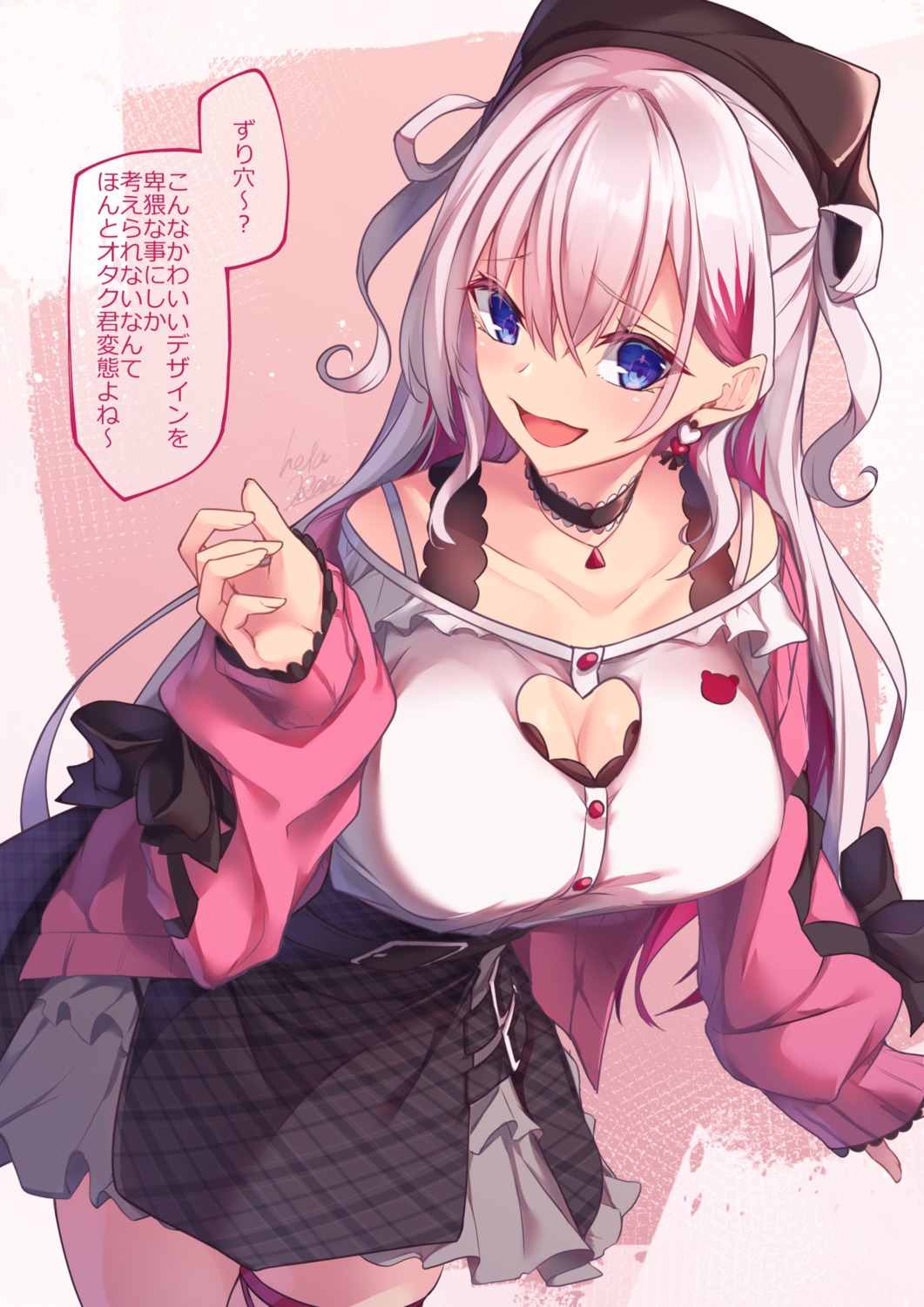 avatar_2.0_project, cleavage, garter, hetaren_(ramark), musubime_yui, sweater