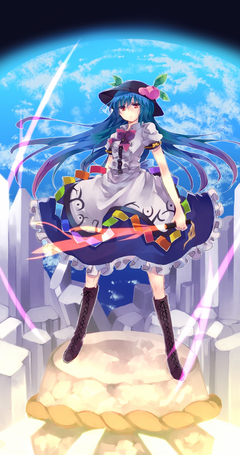 hinanawi_tenshi, kimino, touhou