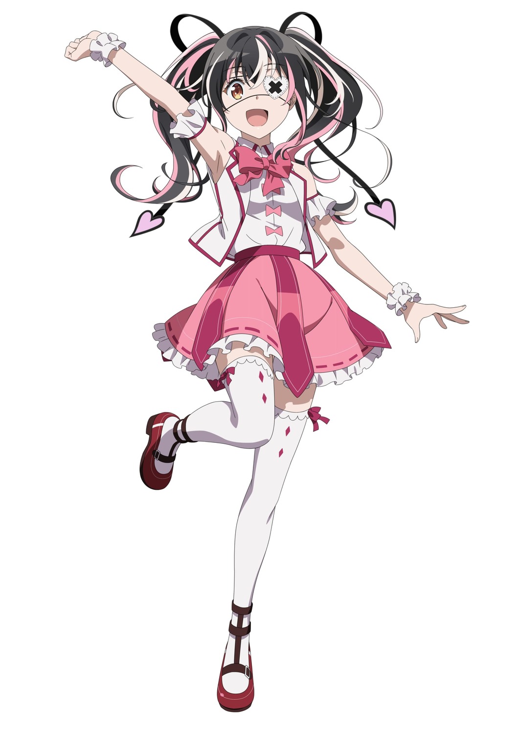 eyepatch, saikawa_yui, tagme, tantei_wa_mou_shindeiru., thighhighs, uniform