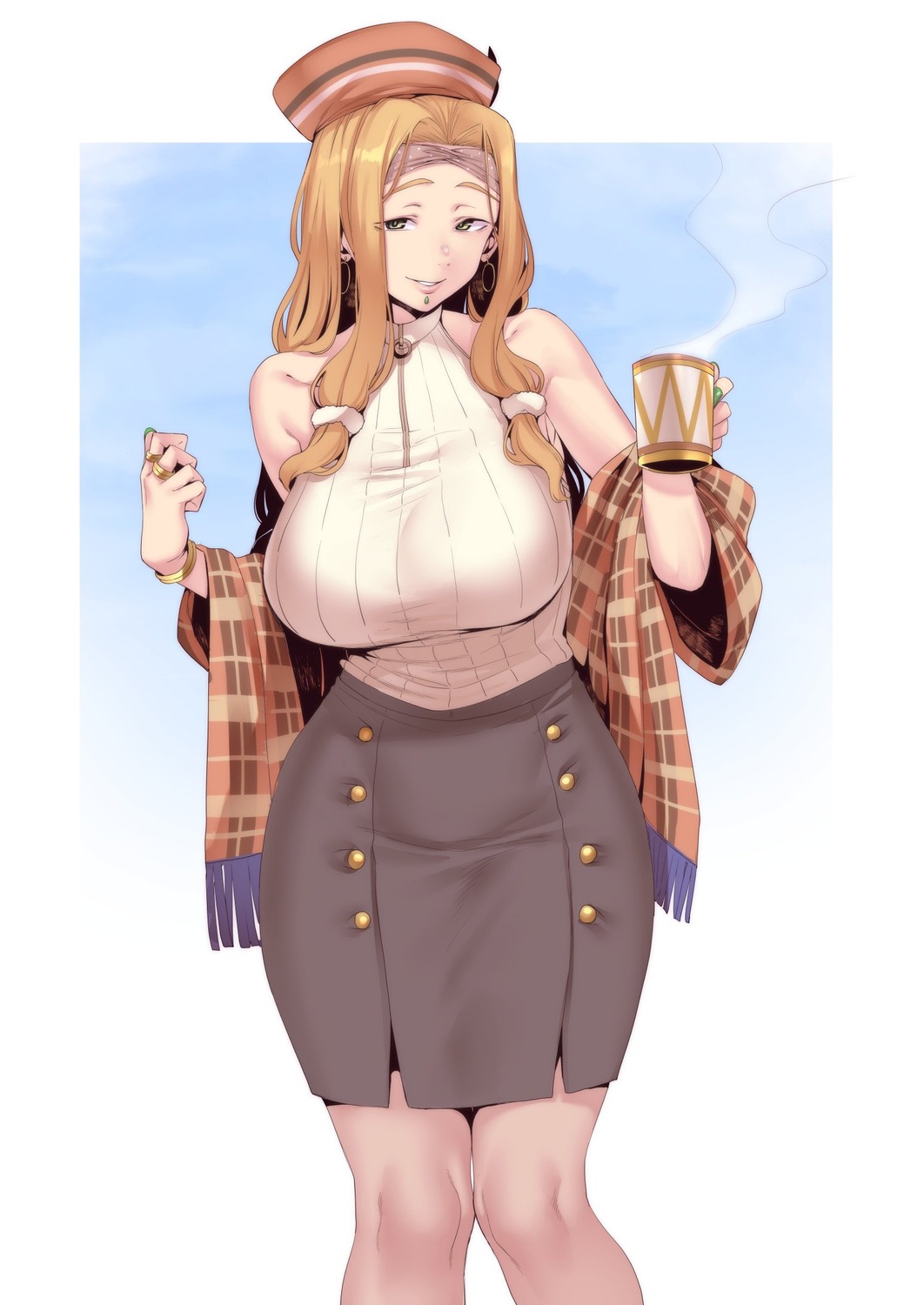 fate/grand_order, nakamura_regura, quetzalcoatl_(fate), sweater