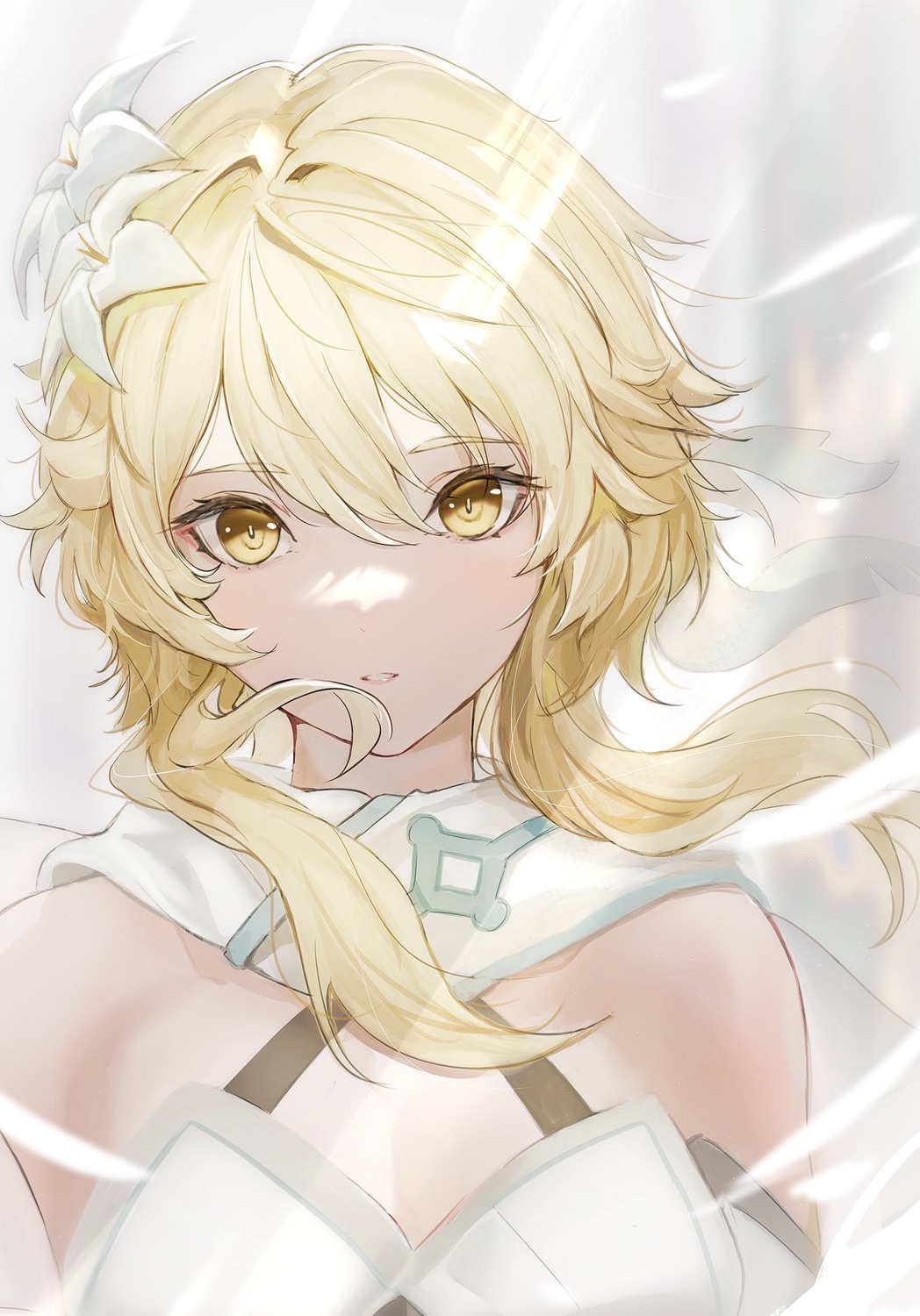 genshin_impact, lumine, marumoru