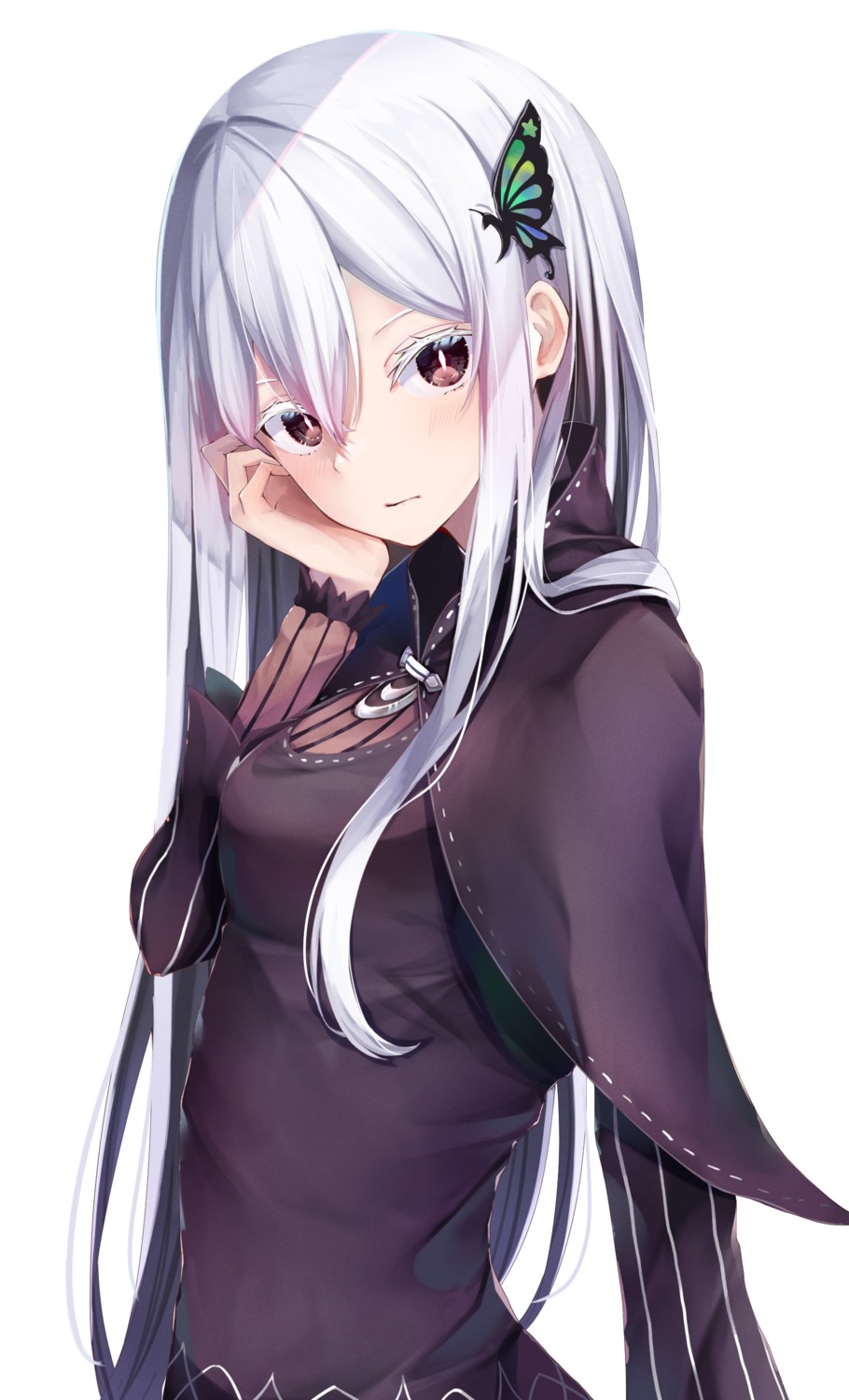 dress, echidna_(re_zero), re:zero_kara_hajimeru_isekai_seikatsu, yuunamida_uyu