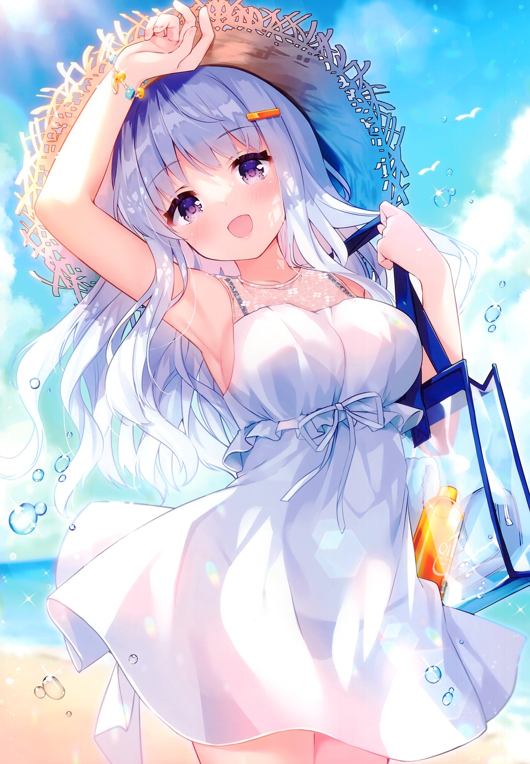 dress, koiko_iloli, lolipop_complete, marie_(koiko_iloli), see_through, summer_dress