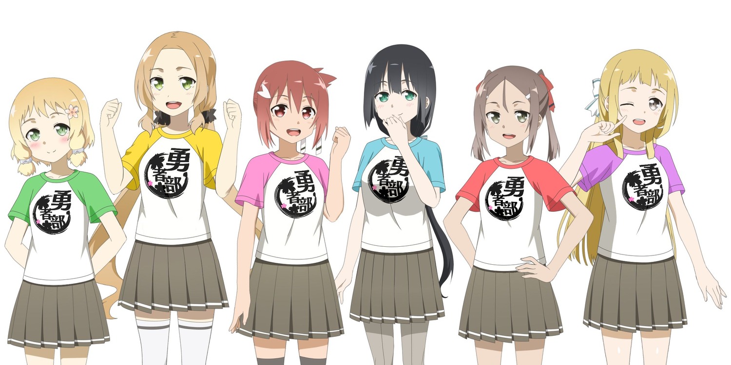 inubouzaki_fuu, inubouzaki_itsuki, miyoshi_karin, nogi_sonoko, pantyhose, seifuku, tagme, thighhighs