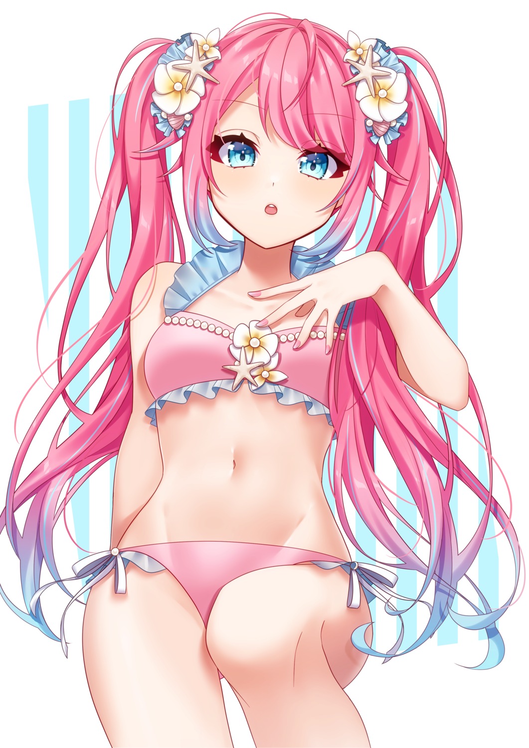 bikini, pochimaru_(marumaru_wanwan), swimsuits