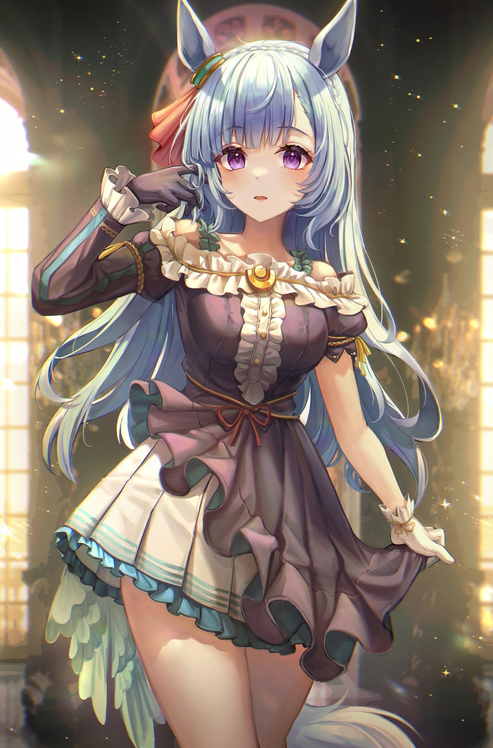 animal_ears, mejiro_ardan_(umamusume), mirage_(rairudiseu), tail, uma_musume_pretty_derby, uniform