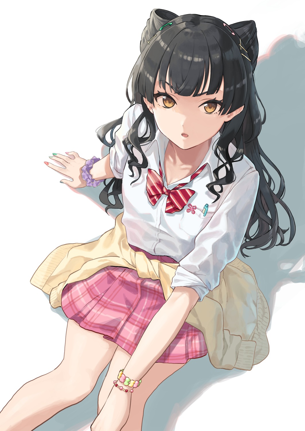 mayuzumi_fuyuko, seifuku, sweater, the_idolm@ster, the_idolm@ster_shiny_colors, zelo6