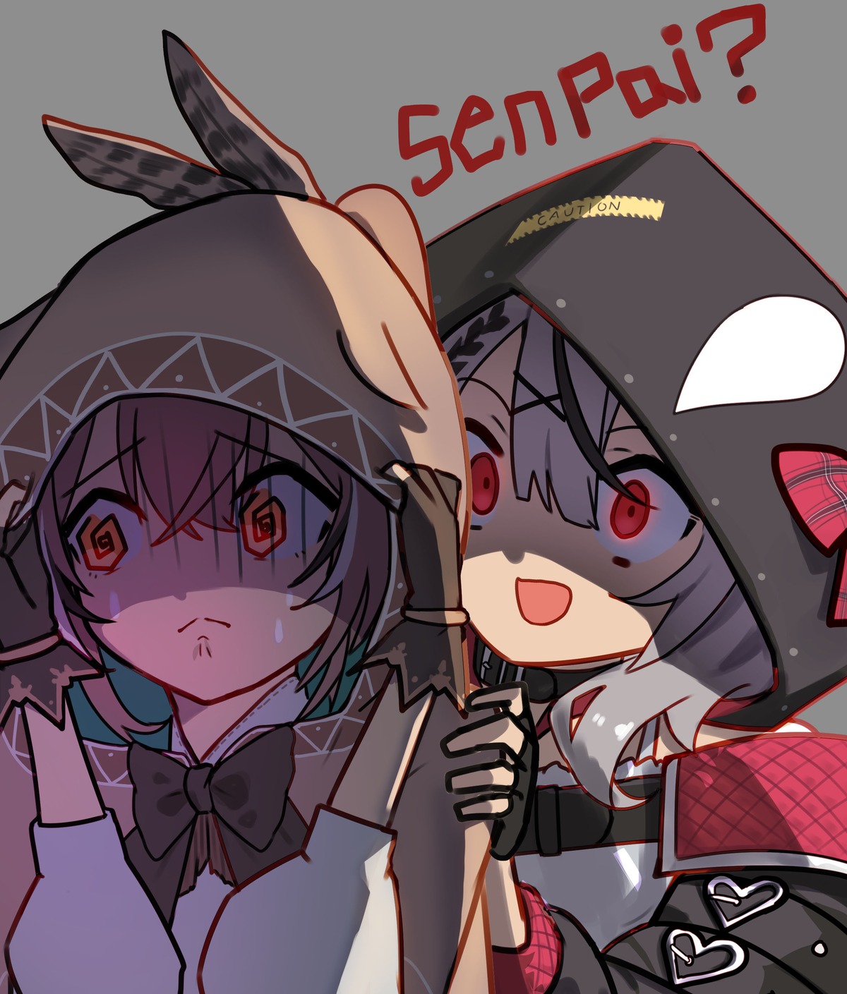 hololive, hololive_english, nanashi_mumei, pyytato, sakamata_chloe