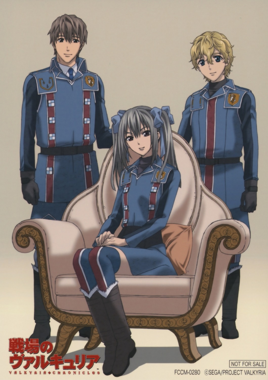 edy_nelson, uniform, valkyria_chronicles, welkin_gunther