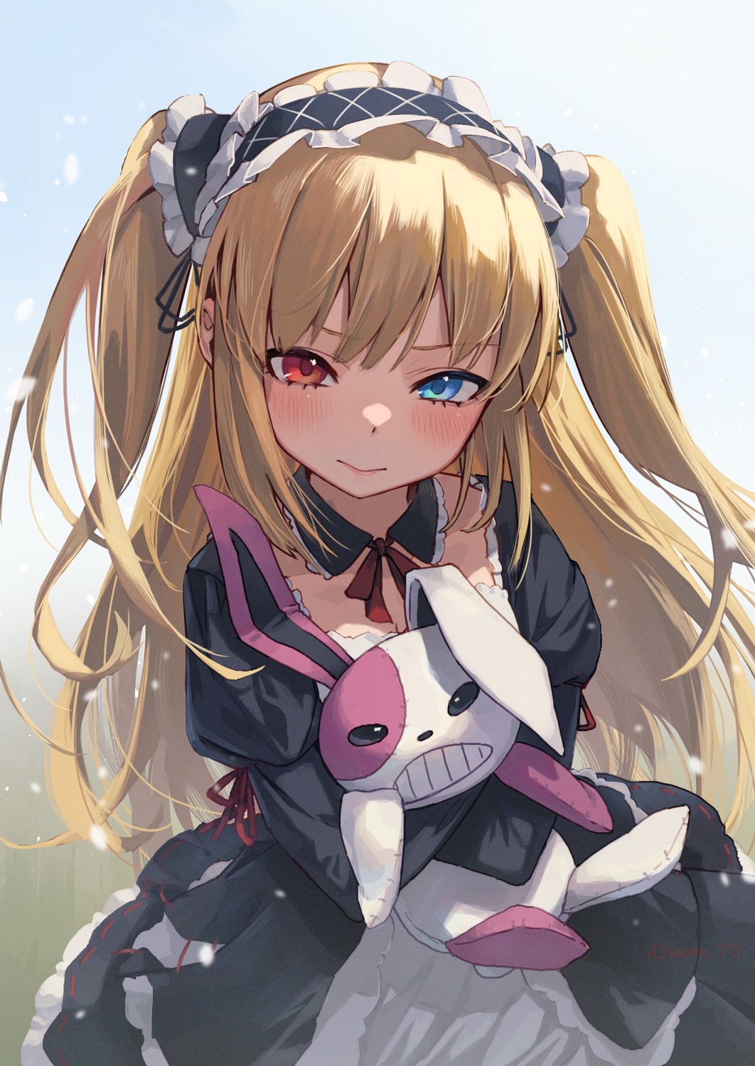 boku_wa_tomodachi_ga_sukunai, dress, gothic_lolita, hasegawa_kobato, heterochromia, lolita_fashion, sooon