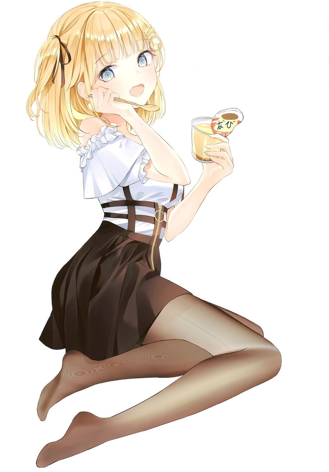 hololive, hololive_english, nabi_(uz02), pantyhose, watson_amelia