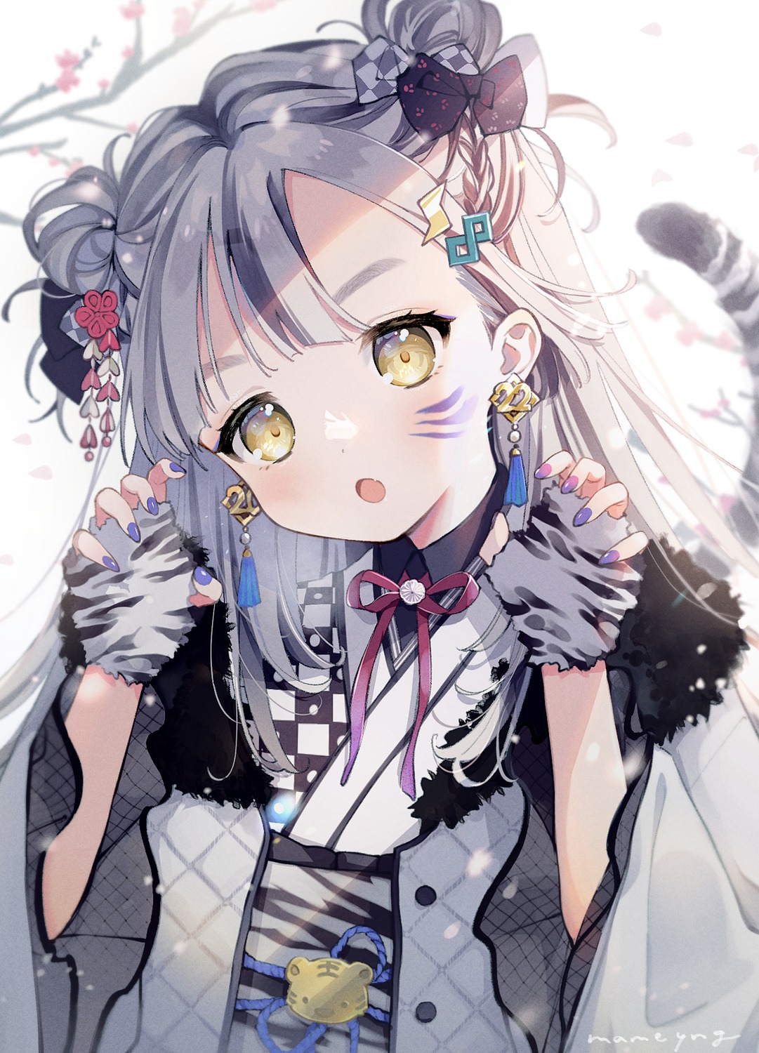 lolita_fashion, mameyanagi, tail, tattoo, wa_lolita