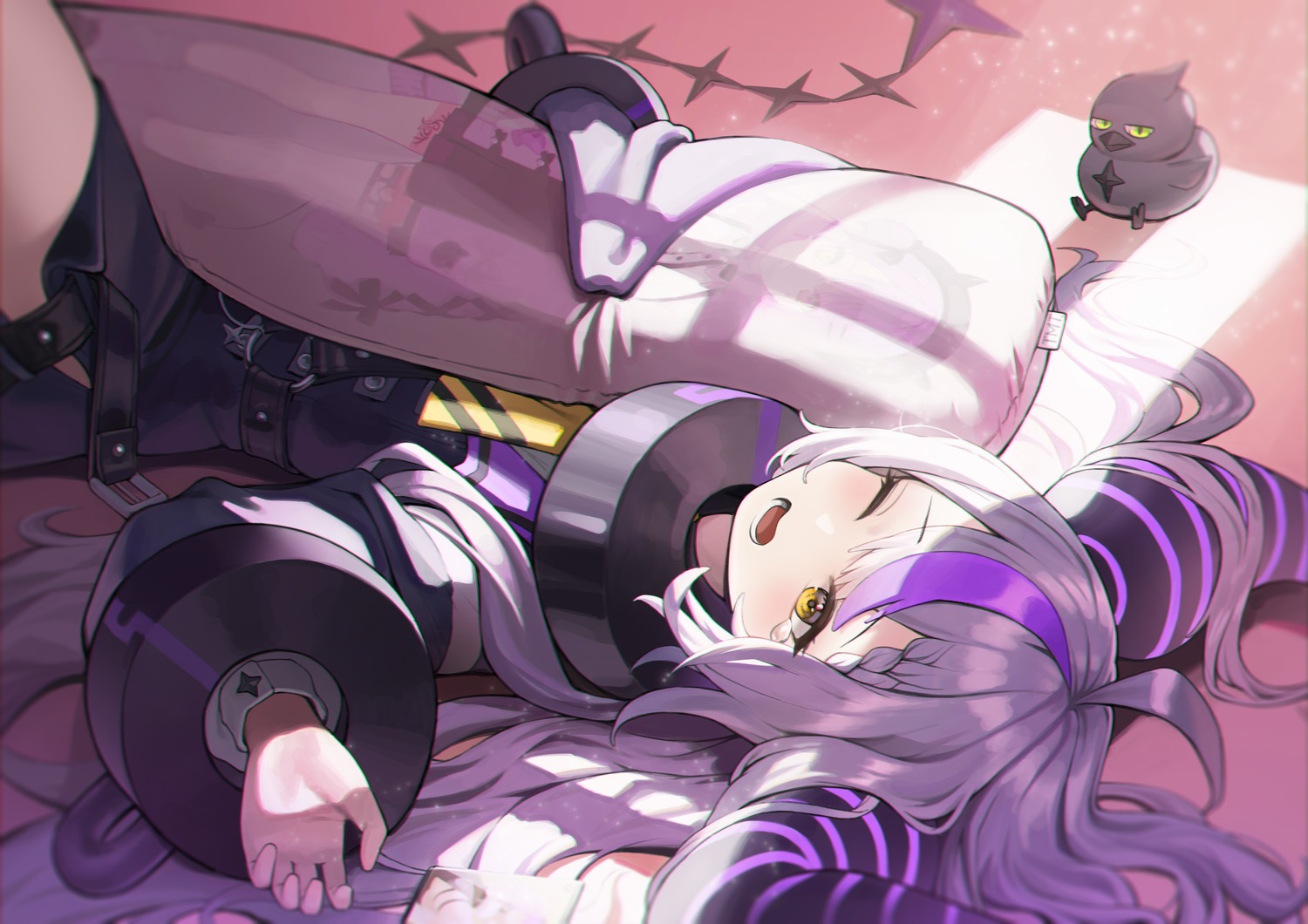 crow_(la+_darknesss), dong_ji, dress, hololive, horns, la+_darknesss