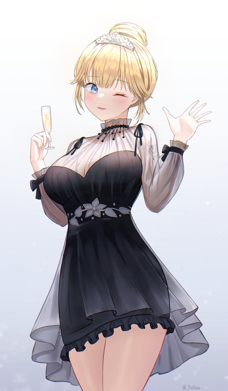 doham, dress, hololive, hololive_english, watson_amelia