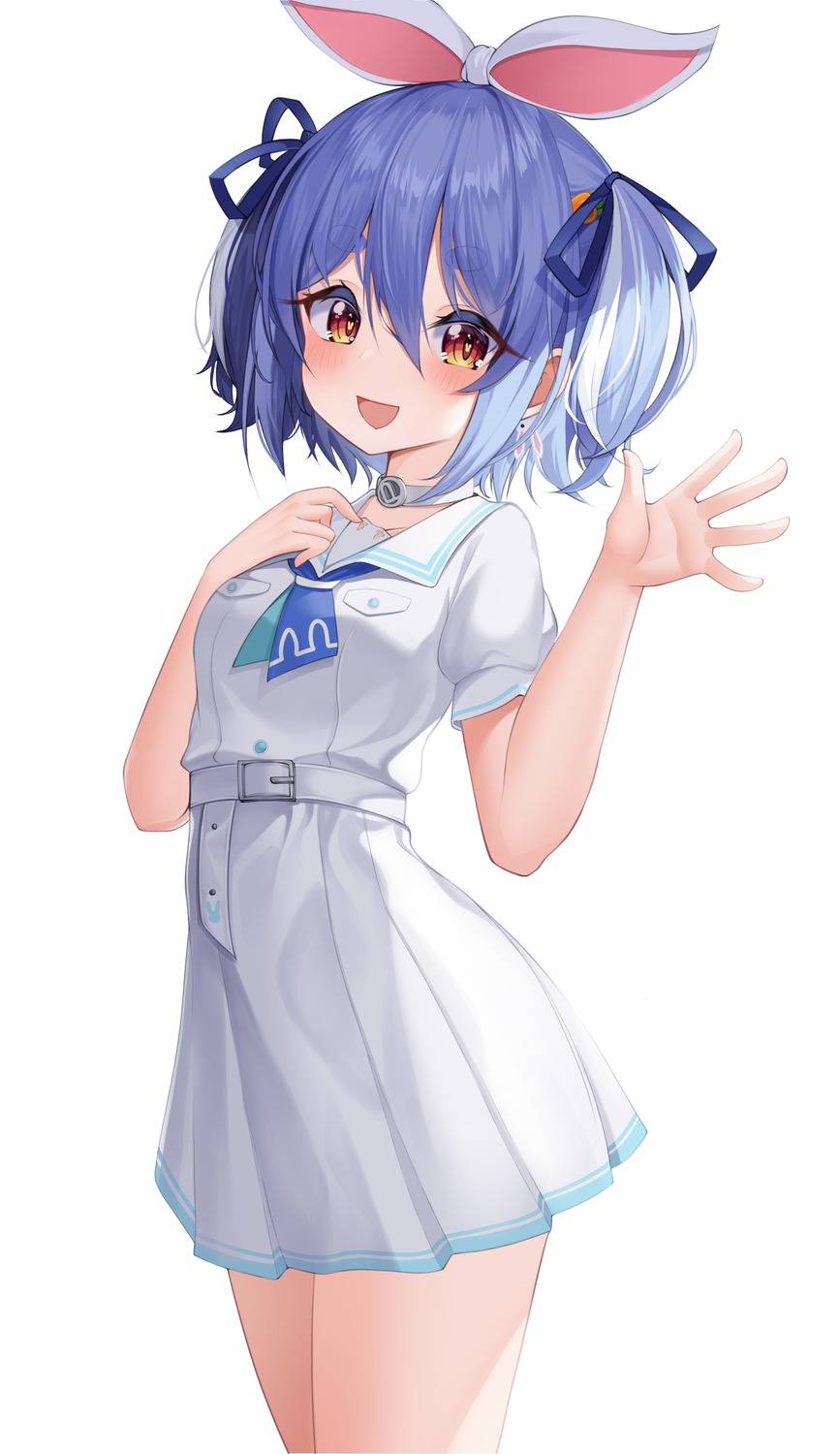 hololive, seifuku, usada_pekora, zengi