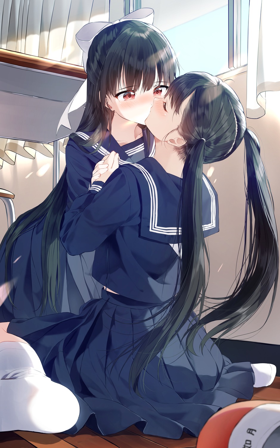 pentagon, seifuku, yuri