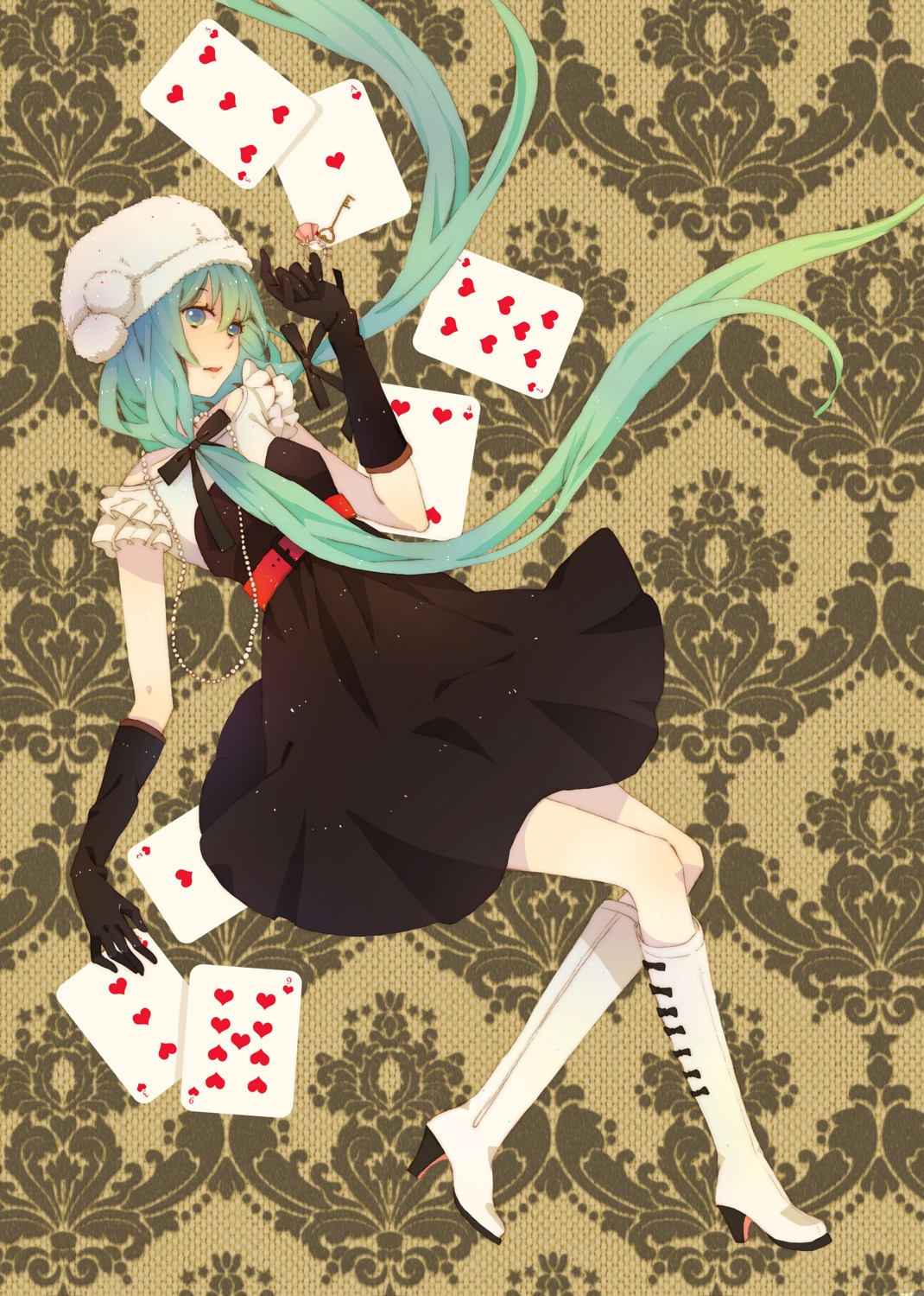 dress, hatsune_miku, kuko, vocaloid