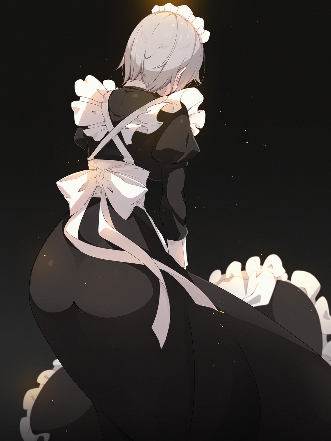 ass, denken, maid