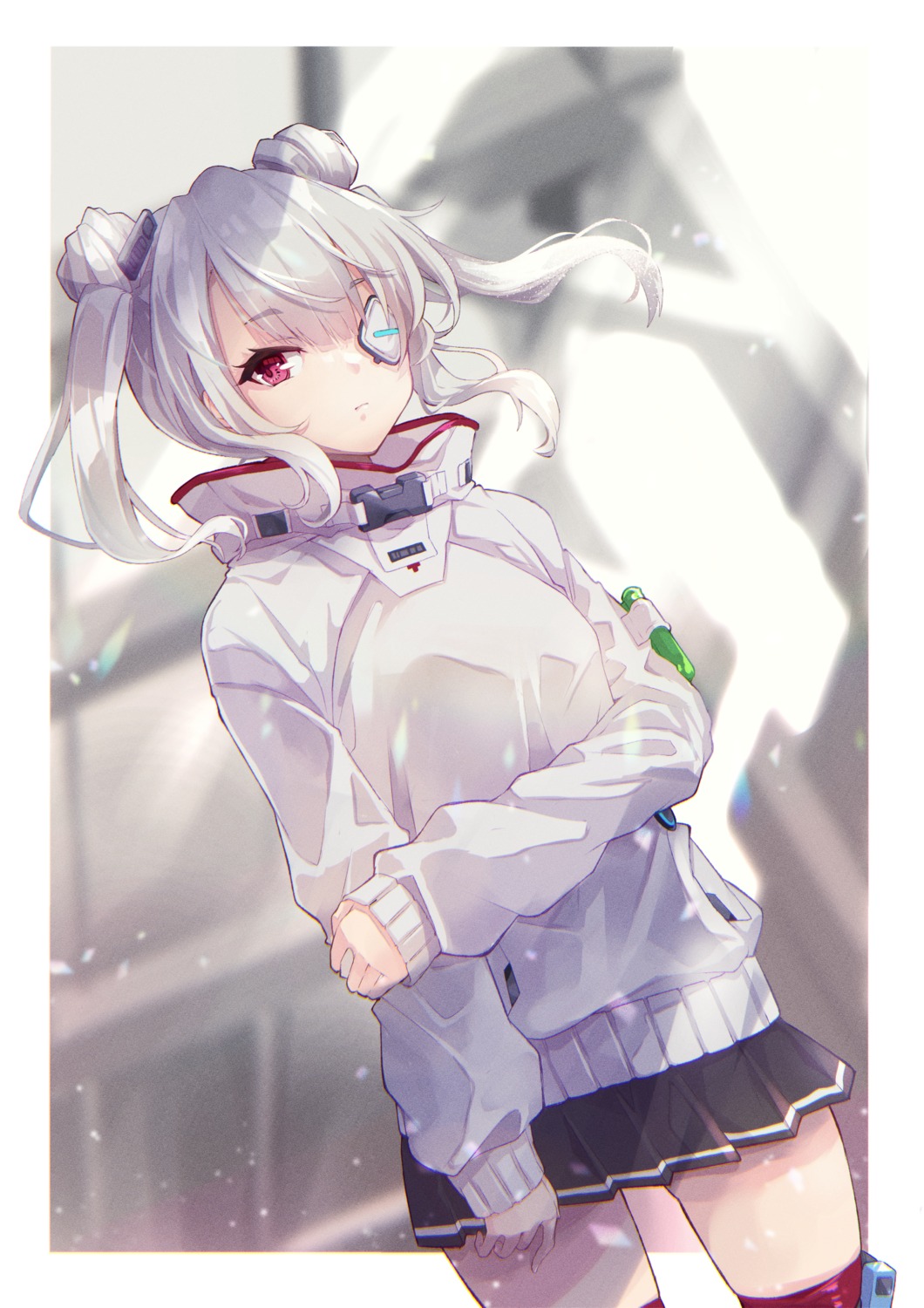 eyepatch, heaven_burns_red, morikome_(moririce), thighhighs
