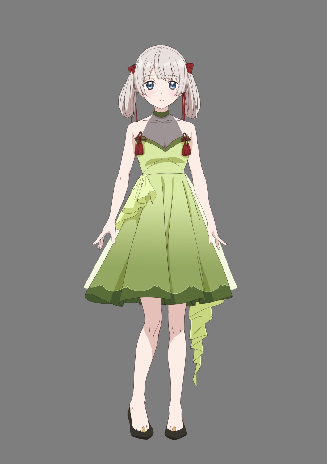 cleavage, dress, jougasaki_hikari, see_through, tagme, teppen!!!, transparent_png