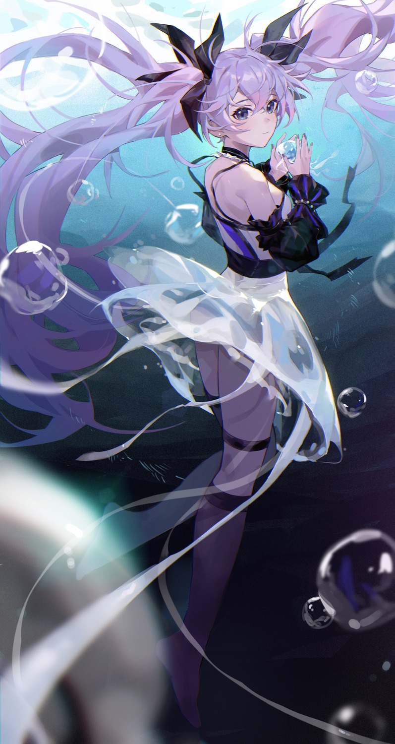a-soul, ava_(a-soul), bigroll, dress, see_through, skirt_lift