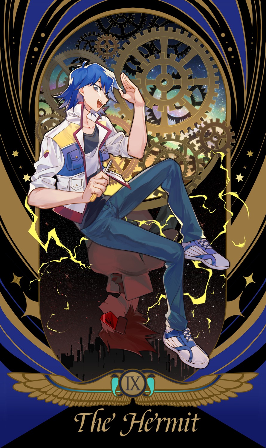 bruno_(yugioh_5d's), male, ssbaby, tarot, yugioh, yugioh_5d's