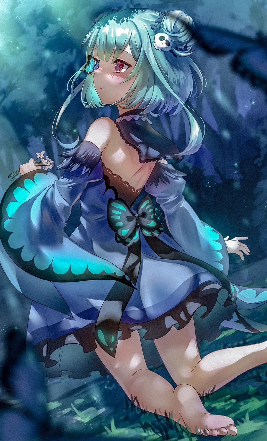 dress, eto_sister, hololive, uruha_rushia