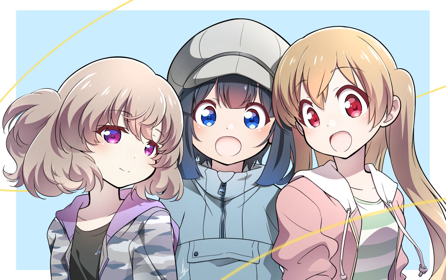 minagi_hiyori, minagi_koharu, slow_loop, yoshinagi_koi, yosiyasuyasu
