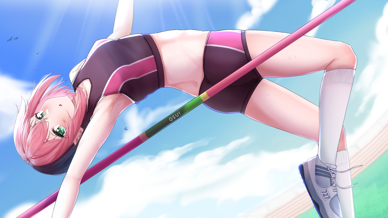 ass, buruma, gym_uniform, osu!, pippi_(osu!), tagme