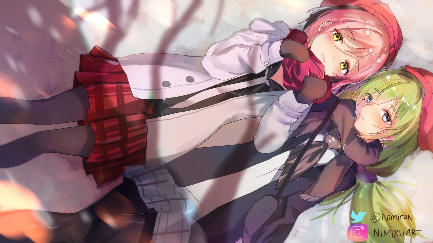 mocha_(osu!), osu!, pantyhose, pippi_(osu!), seifuku, tagme
