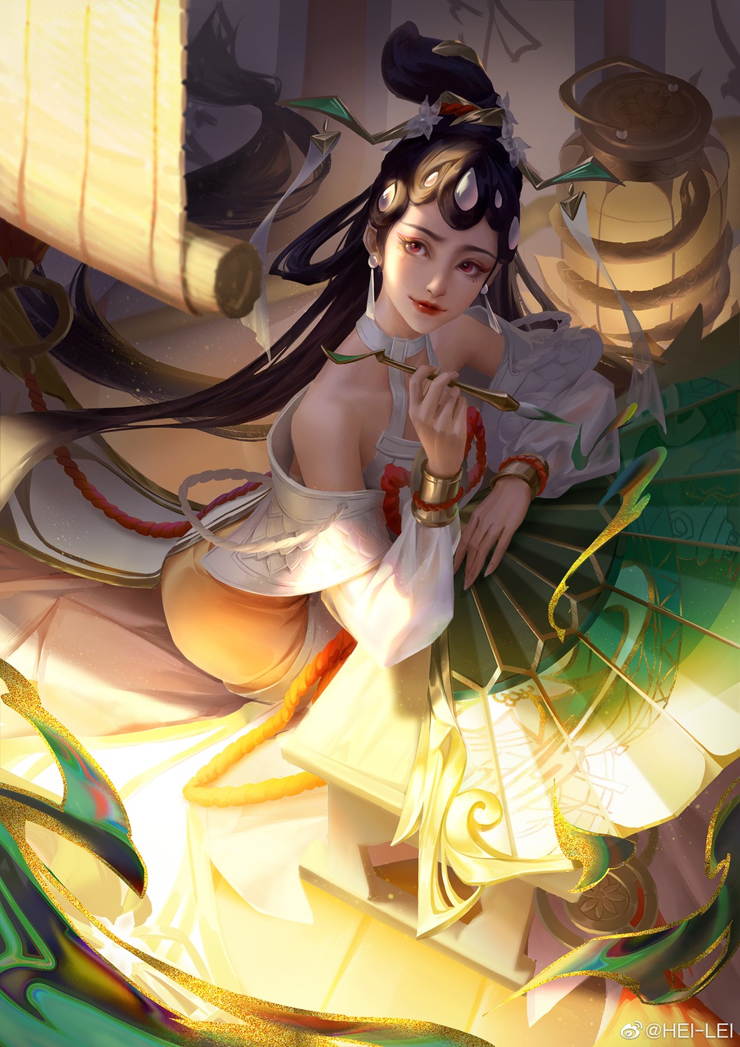 da_qiao, hei_lei, honor_of_kings, watermark