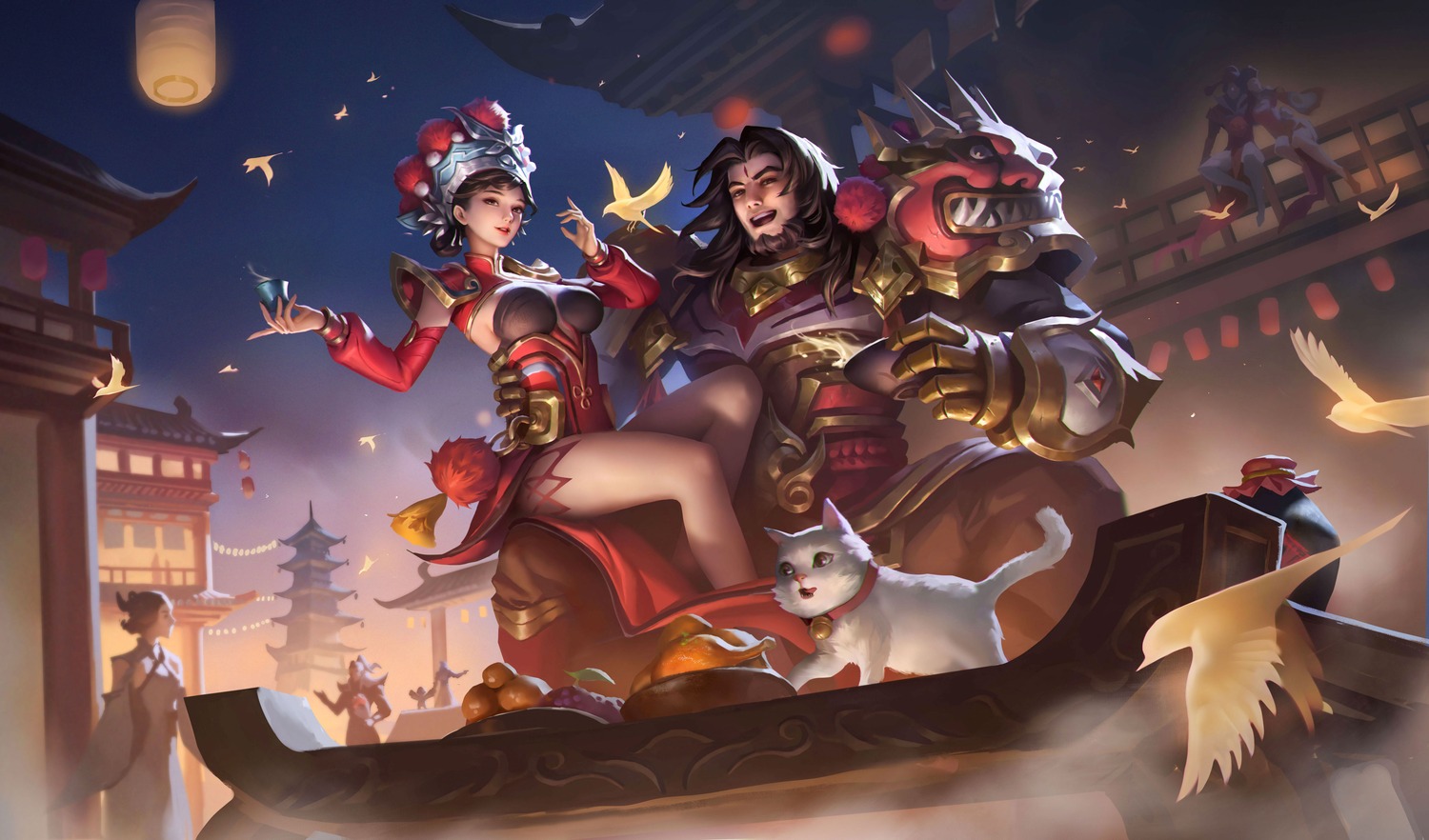 honor_of_kings, tagme, xiang_yu_(honor_of_kings), yu_ji