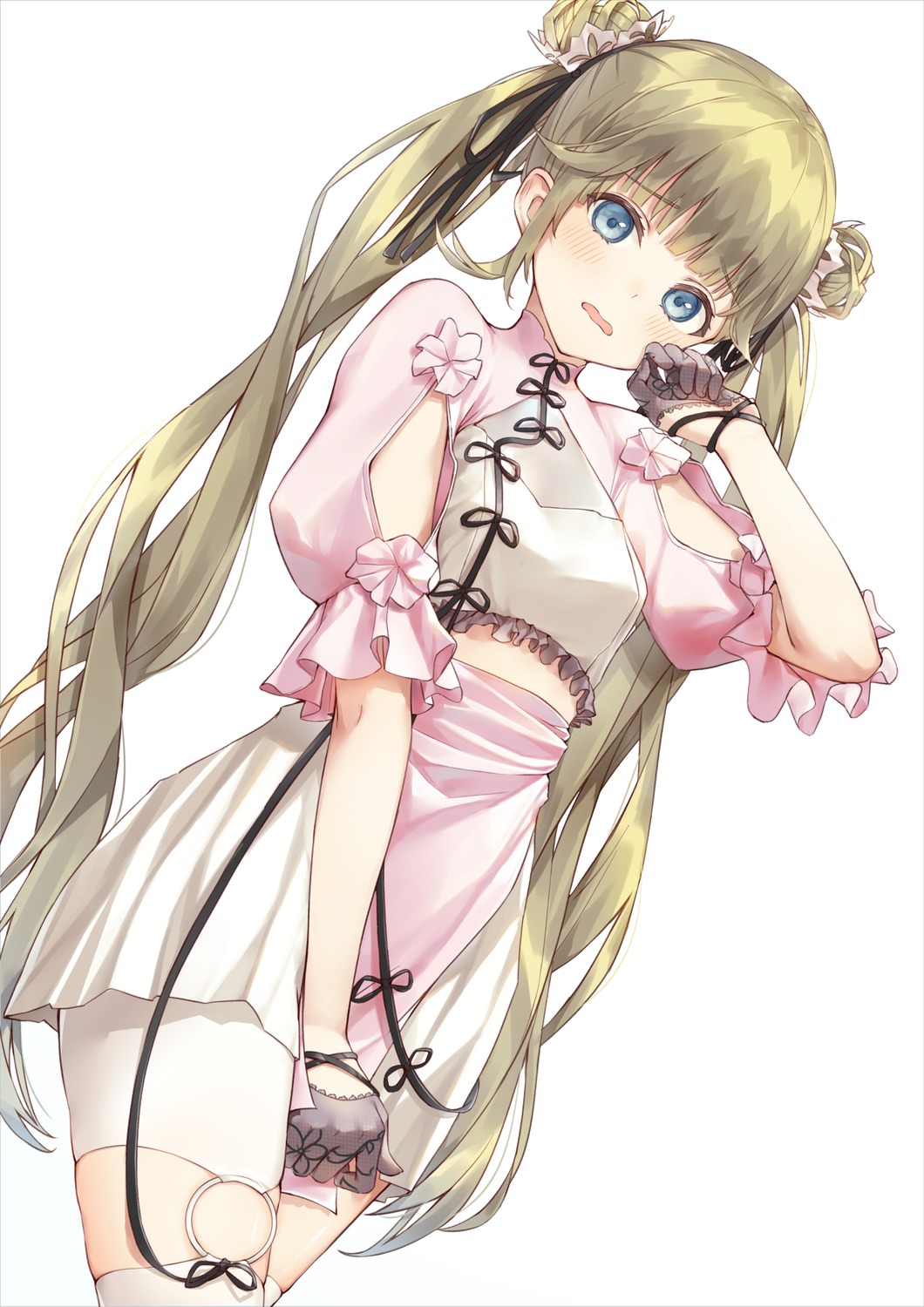 cattleya_regina_games, hanabusa_lisa, thighhighs, vspo!, yuu_maraa
