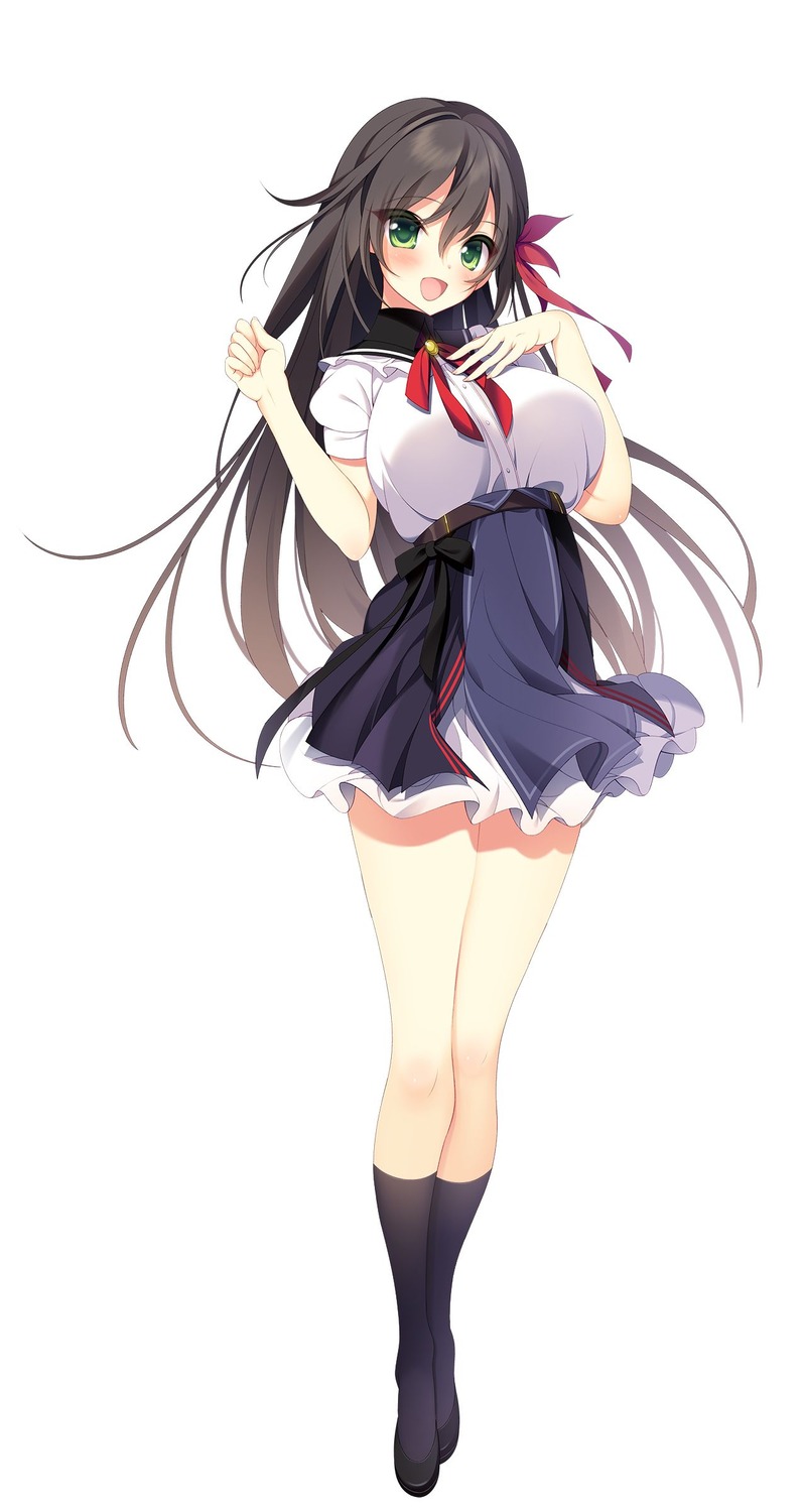 hakodori_rize, meikei_no_lupercalia, seifuku, sushimekabu, uguisukagura