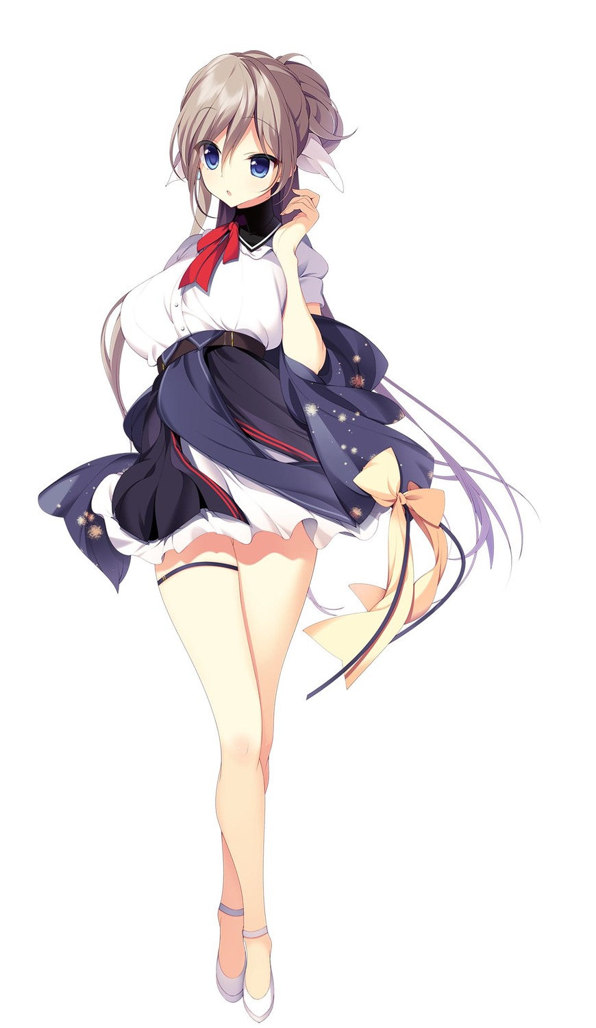 garter, meikei_no_lupercalia, seifuku, sushimekabu, tatsuki_yuuen, uguisukagura