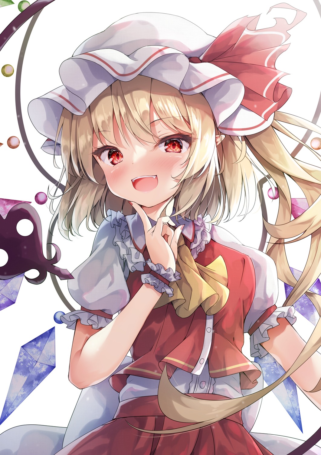 flandre_scarlet, madotsukumo, touhou, wings