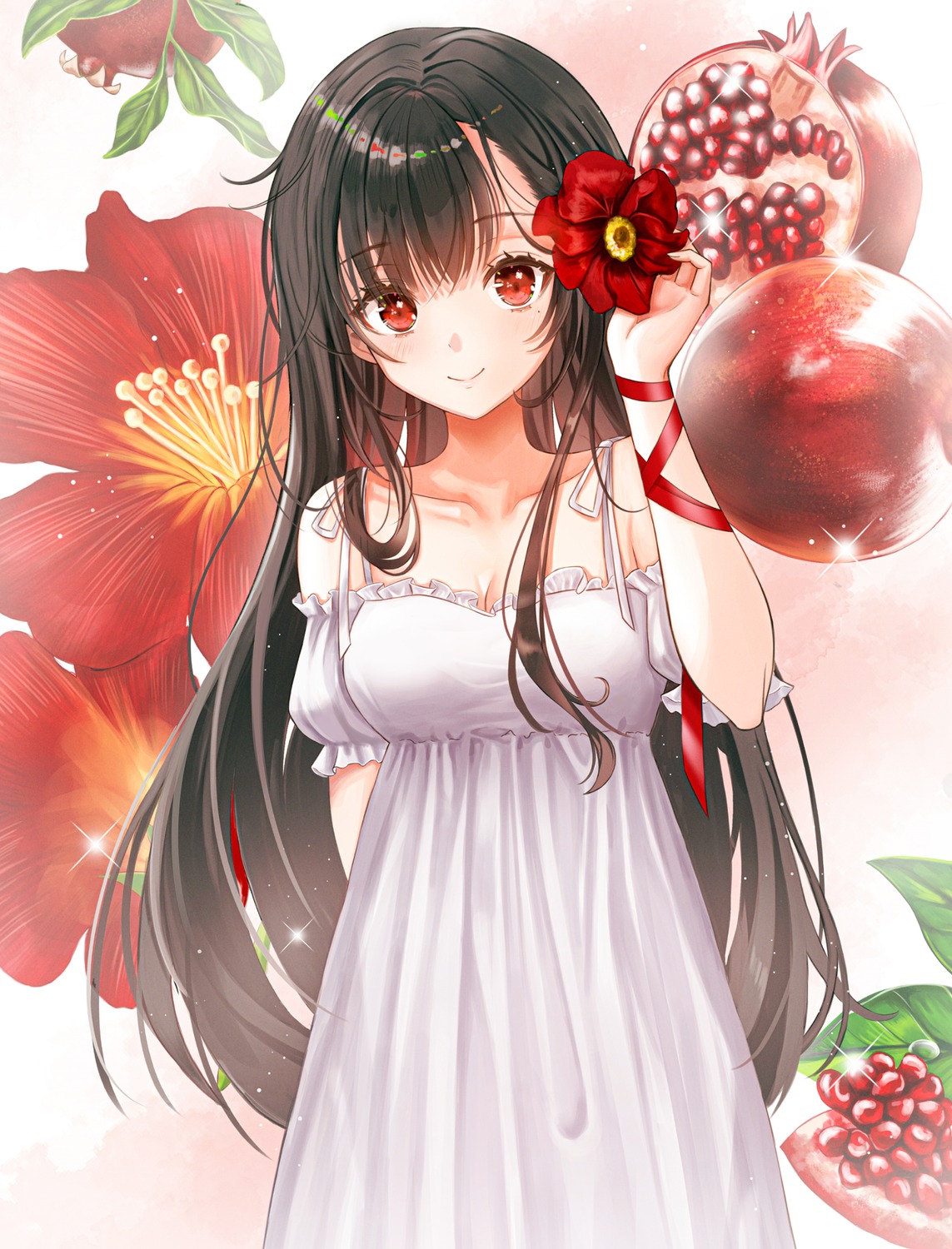 cleavage, dress, pora_0918, summer_dress