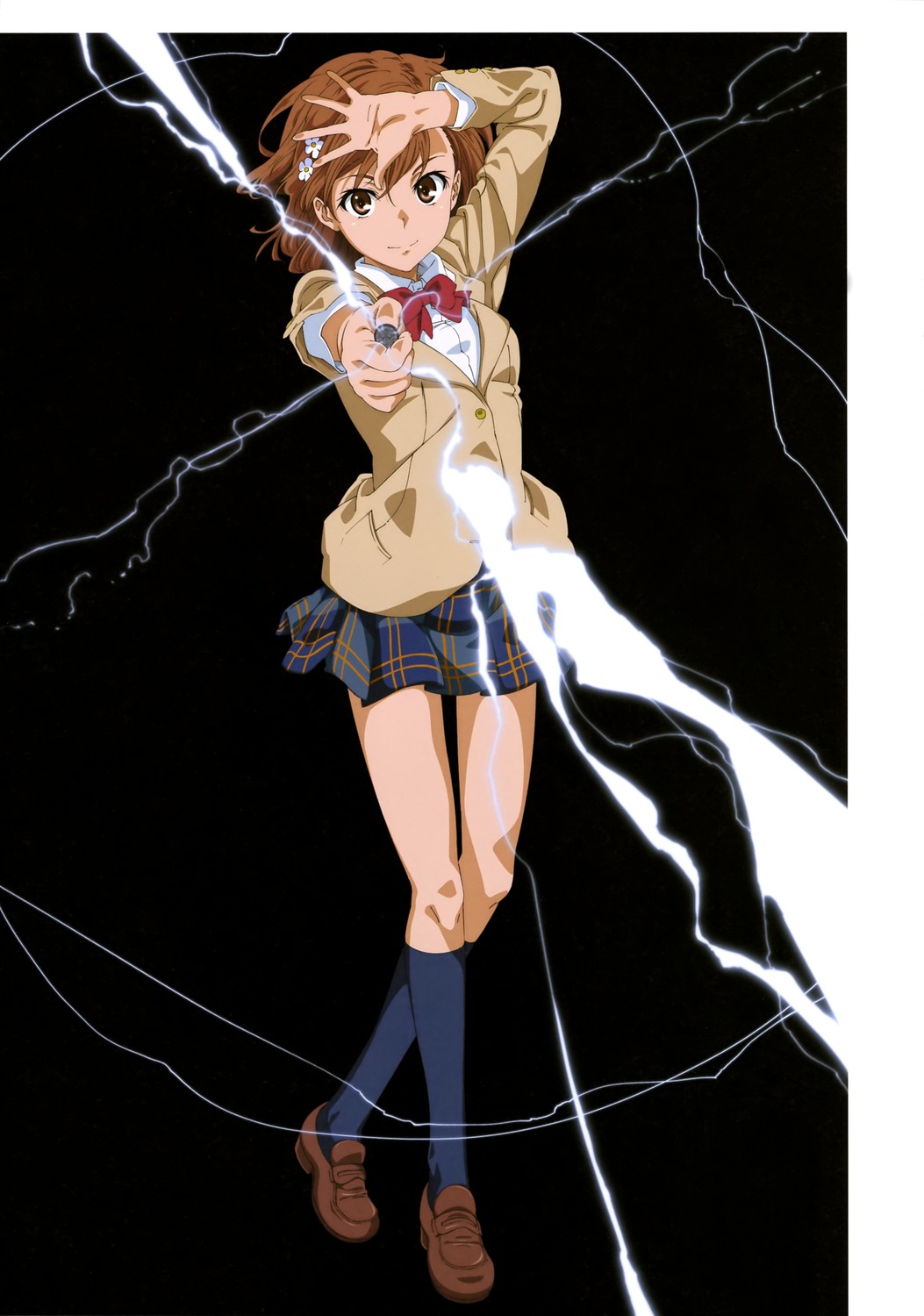 misaka_mikoto, seifuku, shibukawa_daisuke, toaru_kagaku_no_railgun, toaru_majutsu_no_index
