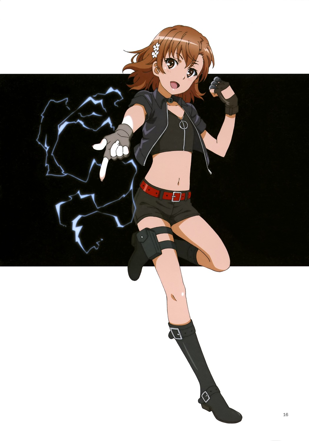 garter, hiyamizu_yukie, misaka_mikoto, nagatsuka_yukie, toaru_kagaku_no_railgun, toaru_majutsu_no_index
