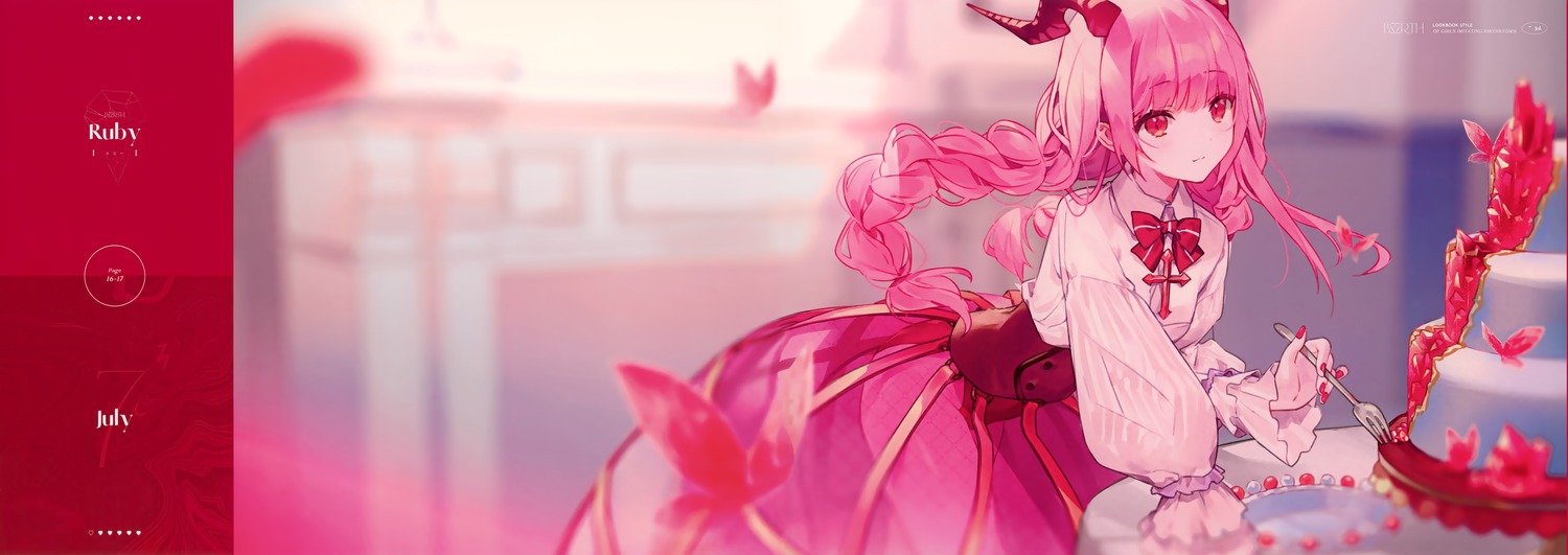 cona_kinaco, dress, horns